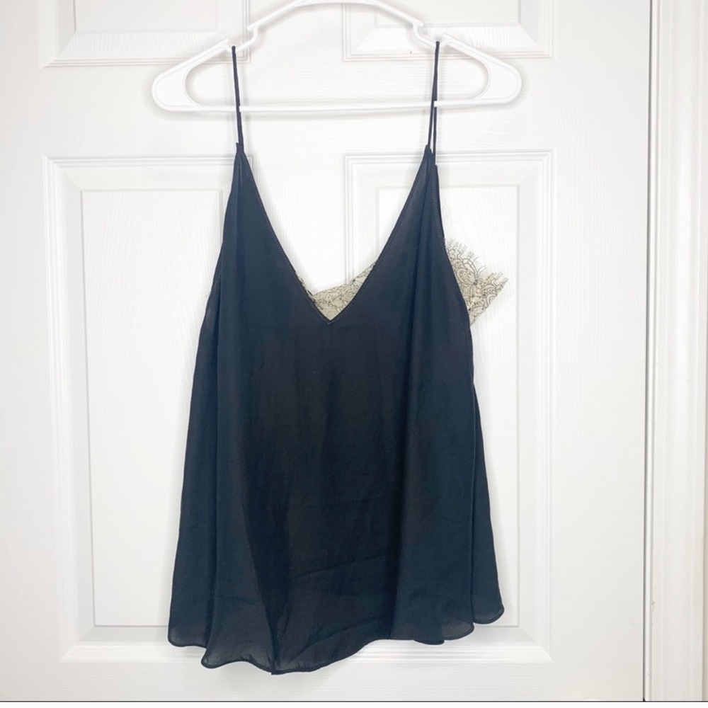 Free People lace slip tank top